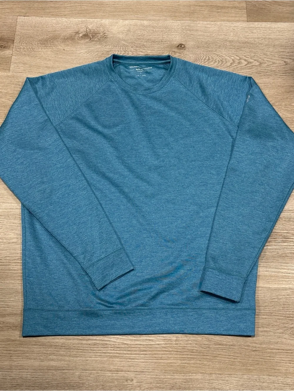 Holderness & Bourne Sweatshirt Mens L  Crewneck The Betts Heathered Bermuda